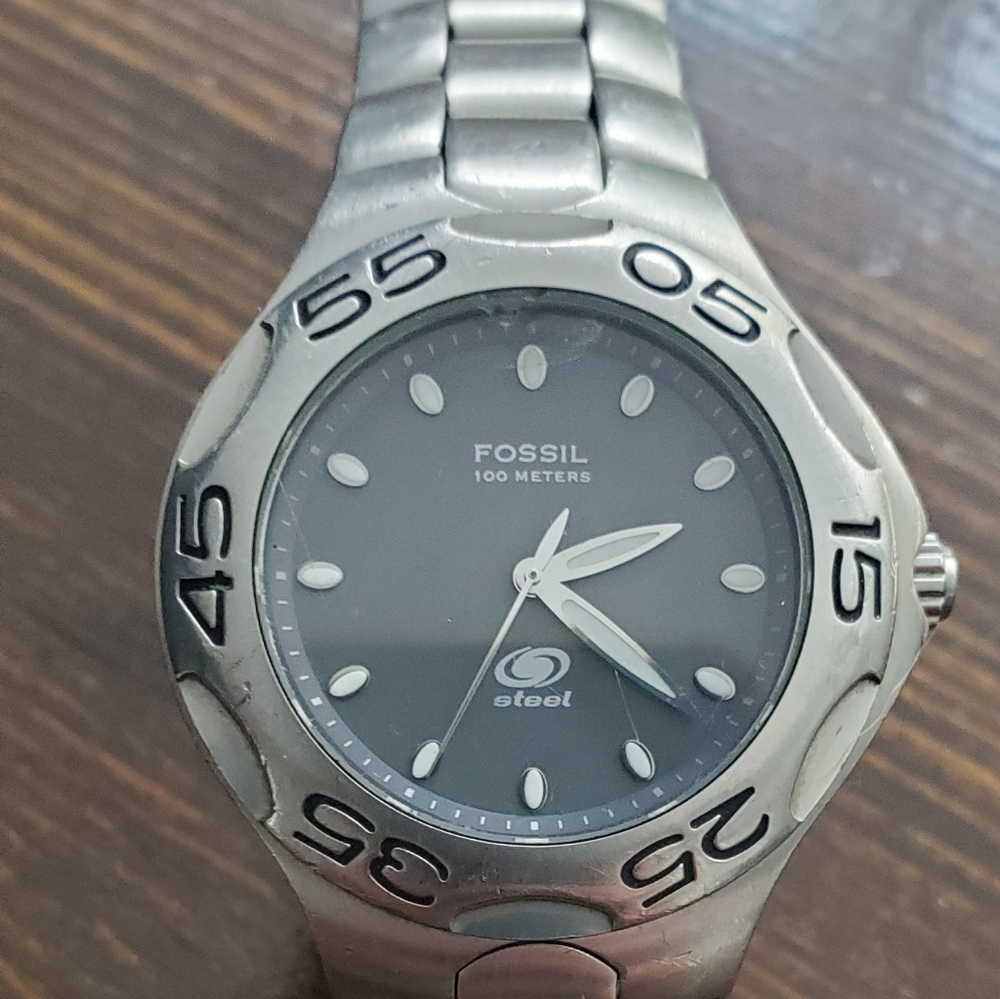Fossil stainless steel watch